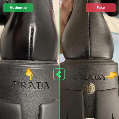 how to spot fake prada boots|are prada boots dupe.